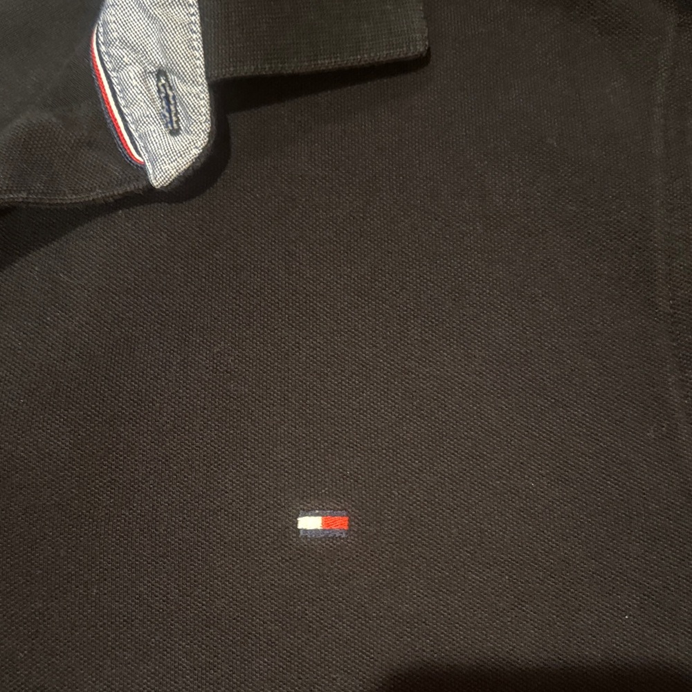 Tommy Hilfiger Vintage Dark Polo Shirt for Men - Picture 2 of 4